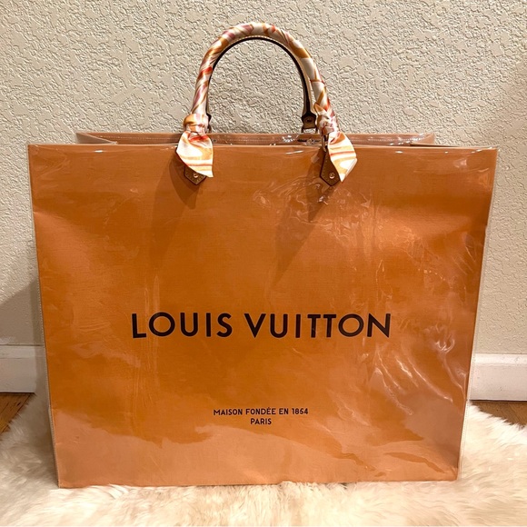 Louis Vuitton Handbags - Louis Vuitton LV Extra Large Shopping Tote Bag Crossbody Bag with PVC Bag Twilly